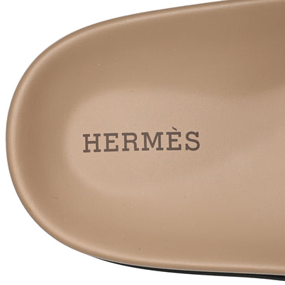 Hermes Suede Goatskin Womens Chypre Sandals 40 Beige Argile 8 of 9