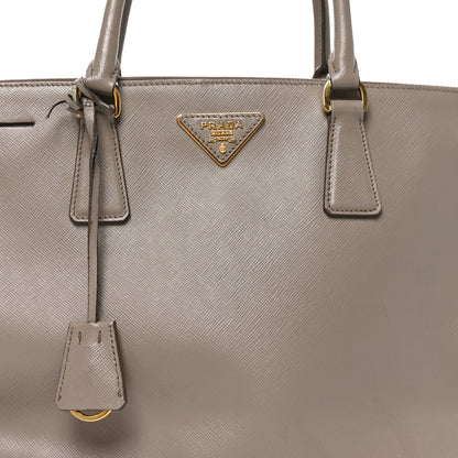 Prada Saffiano Large Galleria Double Zip Tote Argilla 6 of 8
