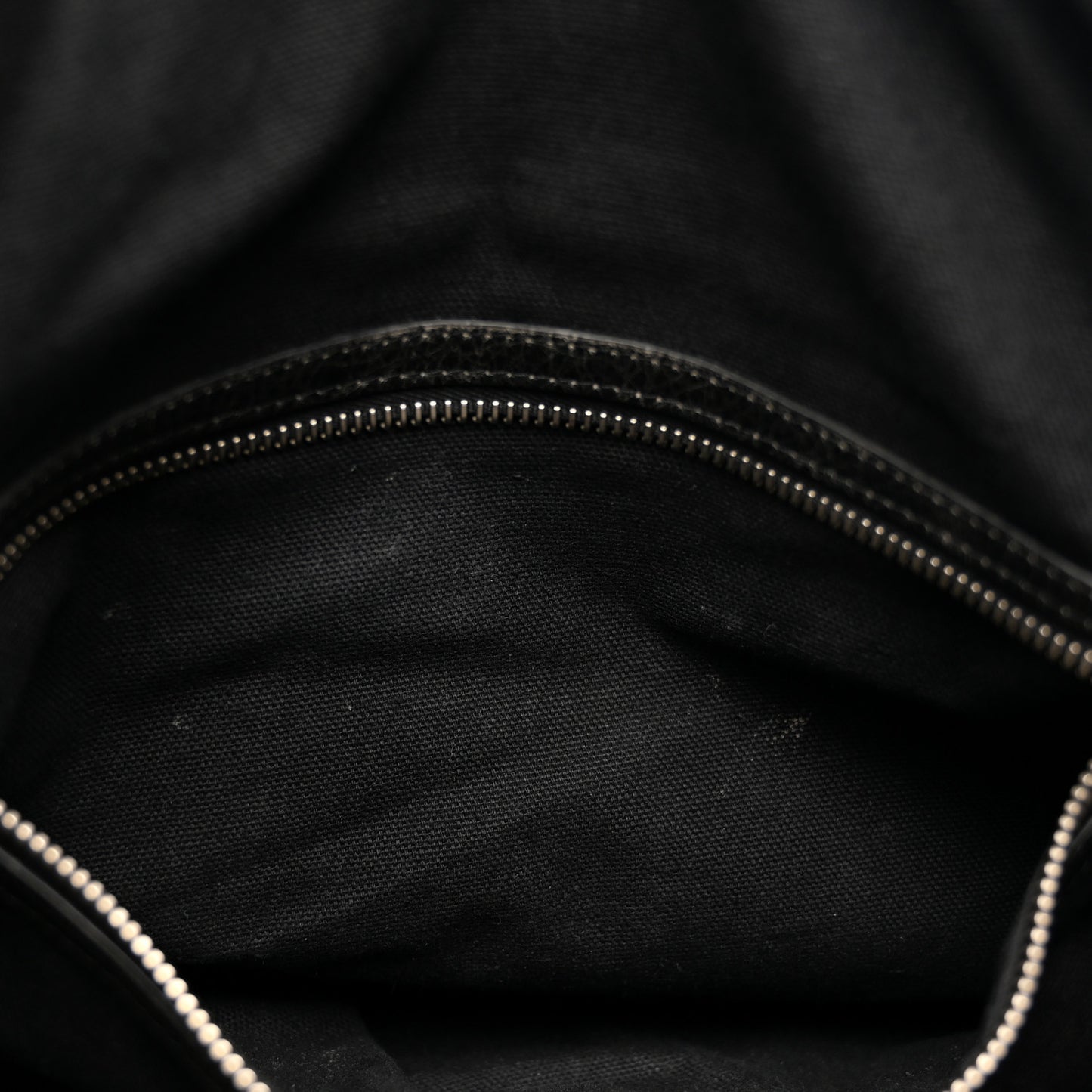 Aged Calfskin Medium Voyou Boyfriend Bag Black