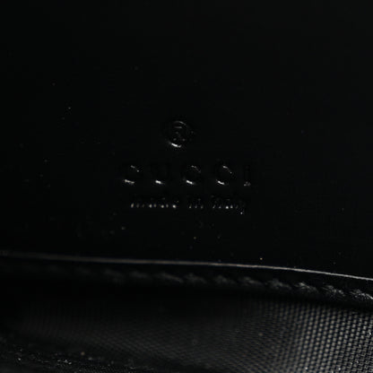 Gucci Guccissima Web Zip Around Wallet Black 6 of 7