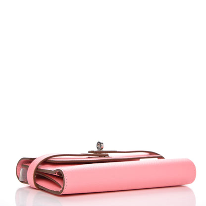 Hermes Epsom Medium Kelly Wallet Rose Confetti 4 of 9