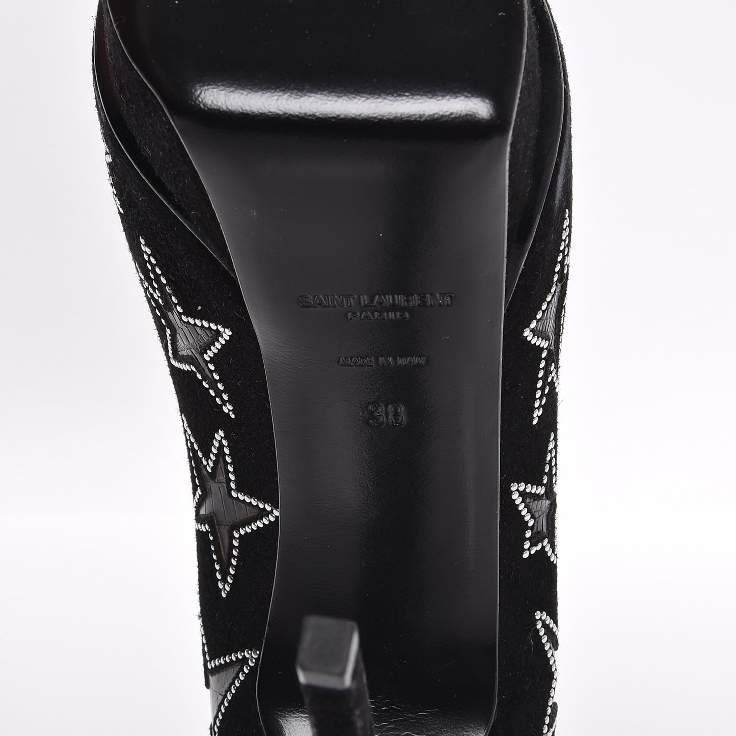 Suede Star Janis 105 Platform Pumps 38 Black