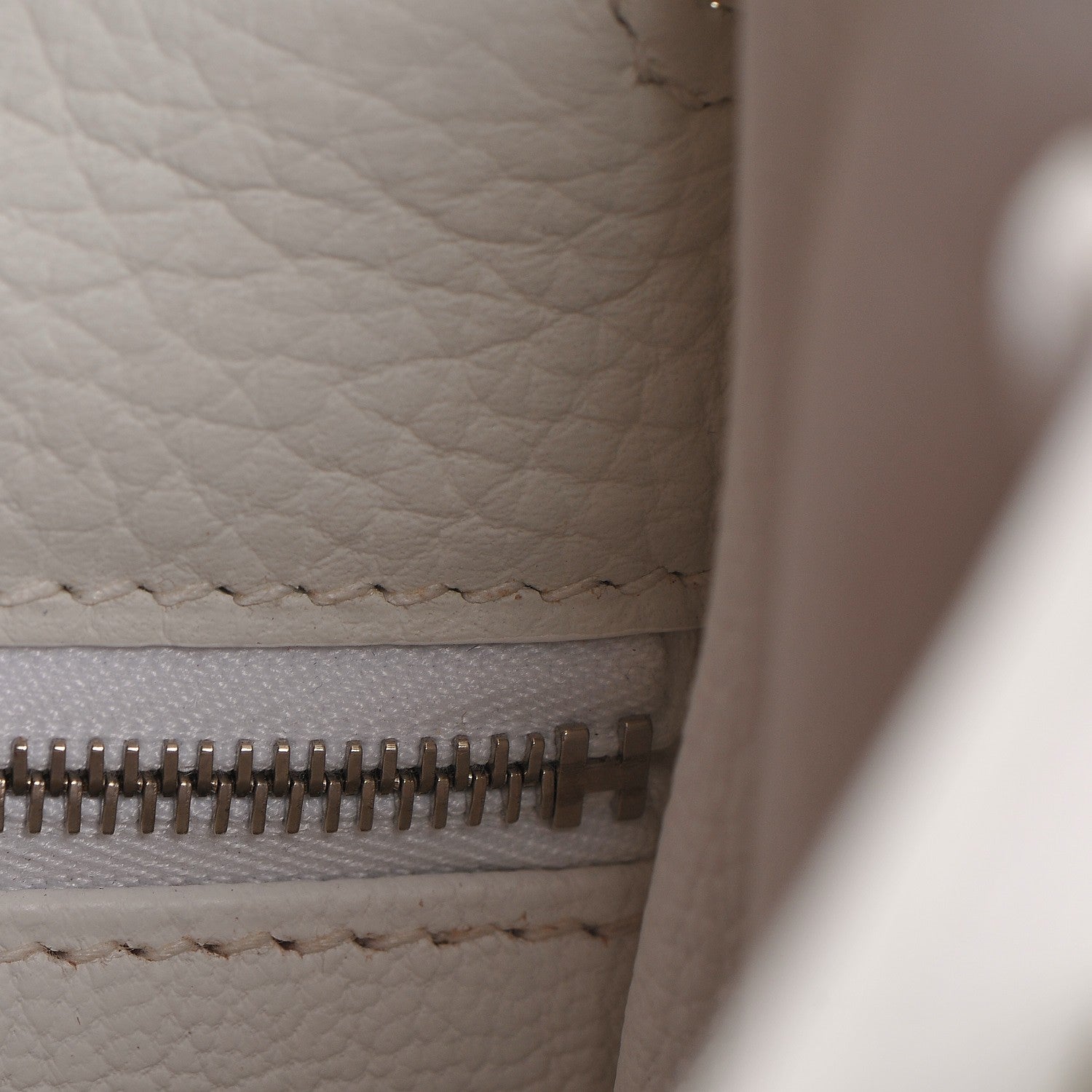 Hermes Taurillon Clemence Kelly Retourne 35 White 14 of 26