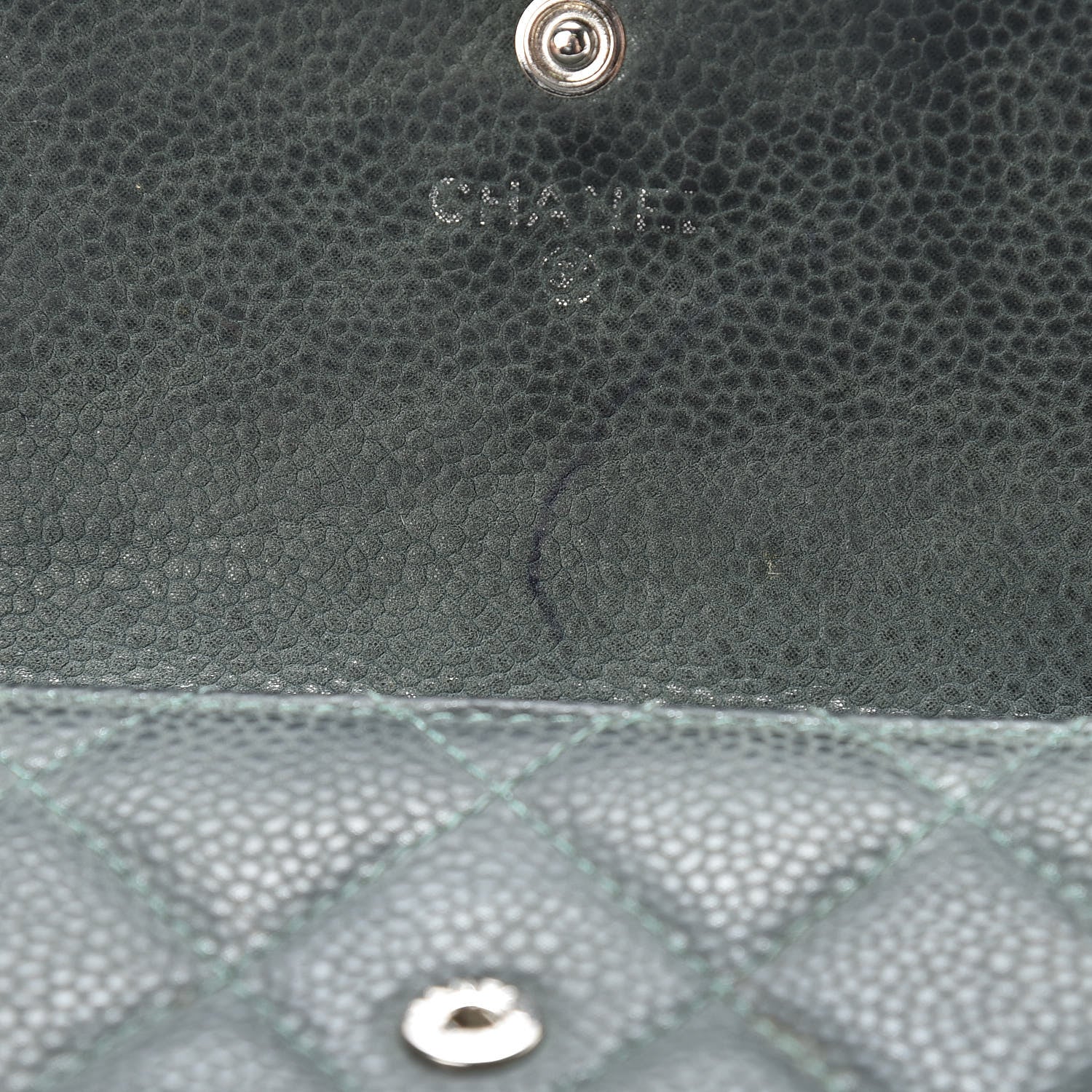 Chanel Iridescent Caviar Quilted Large Flap Wallet 15 of 23