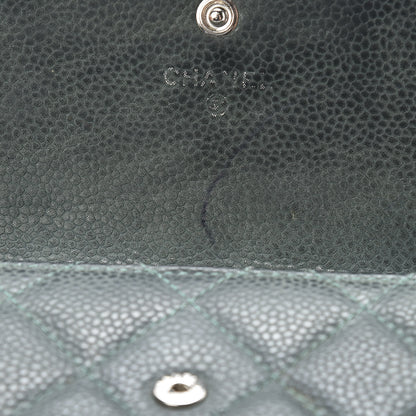 Chanel Iridescent Caviar Quilted Large Flap Wallet 15 of 23