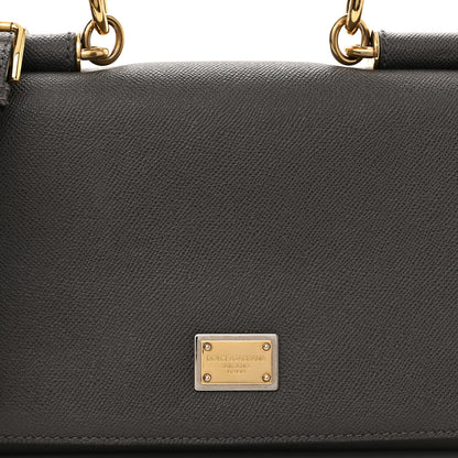 Dolce & Gabbana Dauphine Miss Sicily East West Shoulder Bag Grey 7 of 11