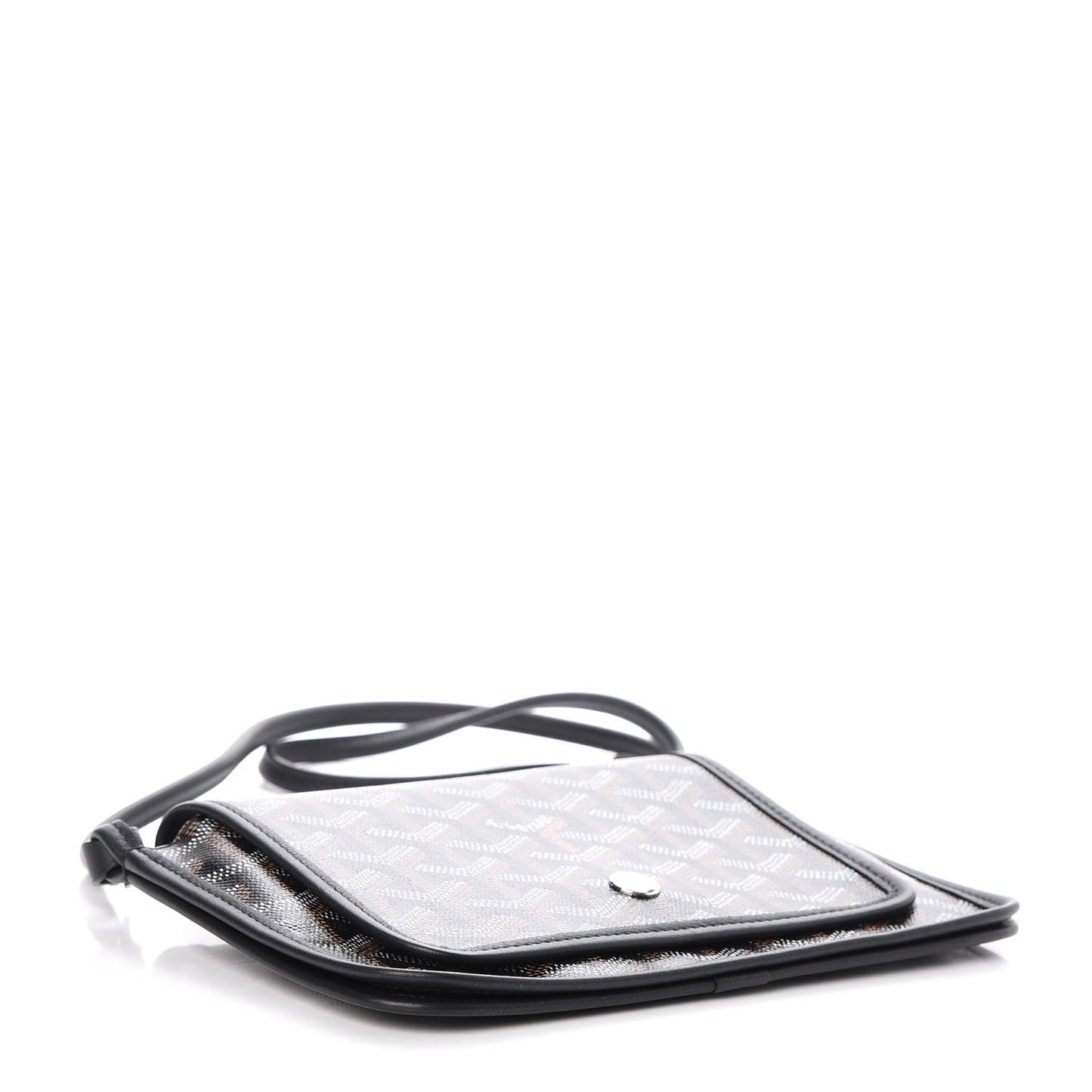 Goyardine Plumet Wallet Clutch Black