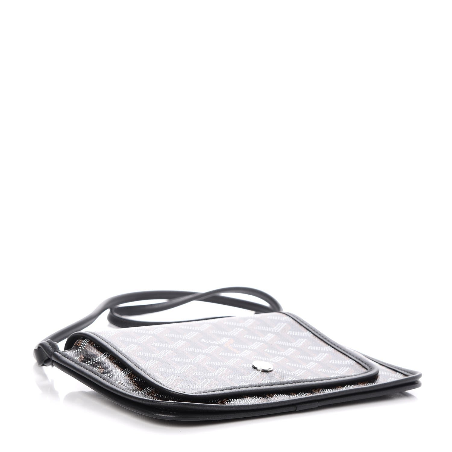 Goyard Goyardine Plumet Wallet Clutch Black 4 of 7