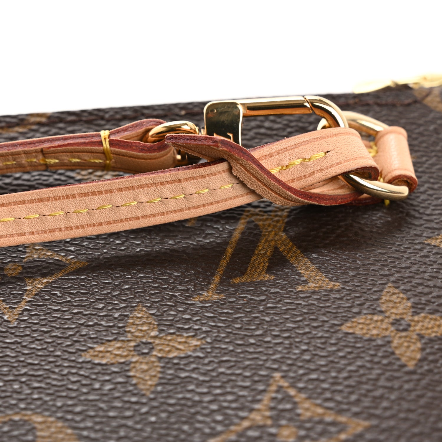 Louis Vuitton Monogram Neverfull MM GM Pochette 8 of 9