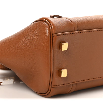 Celine Supple Shiny Lambskin Small New Luggage Soft Tan 8 of 9