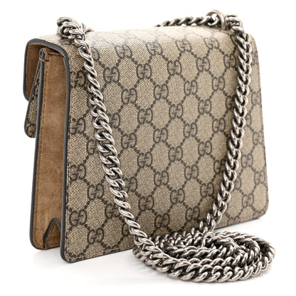 Gucci GG Supreme Monogram Mini Dionysus Shoulder Bag Taupe 3 of 12