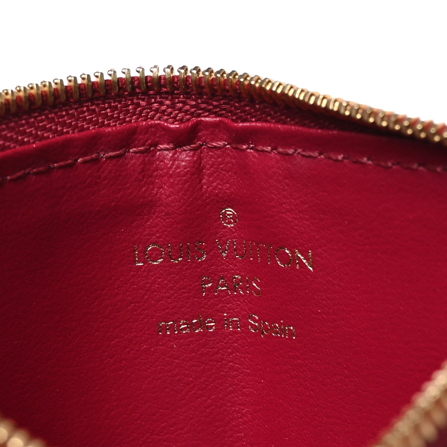 Louis Vuitton Monogram Zipped Card Holder Fuchsia 6 of 7