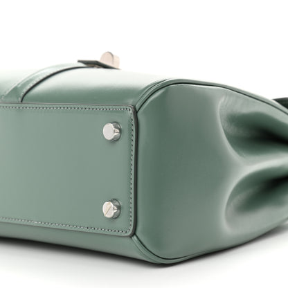 Celine Satinated Calfskin Small 16 Top Handle Bag Celadon 10 of 10