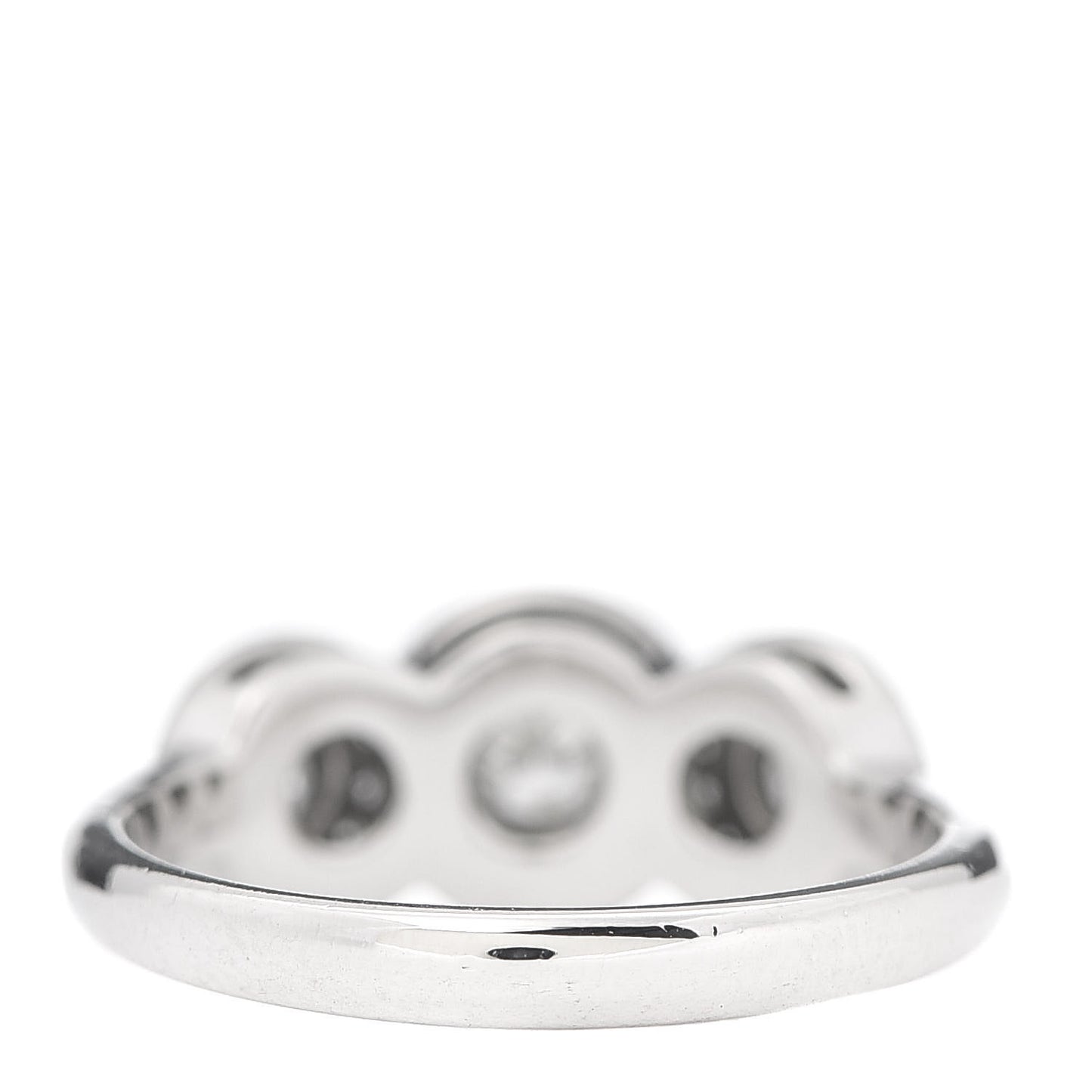 Platinum Diamond Circlet Ring 53 6.5