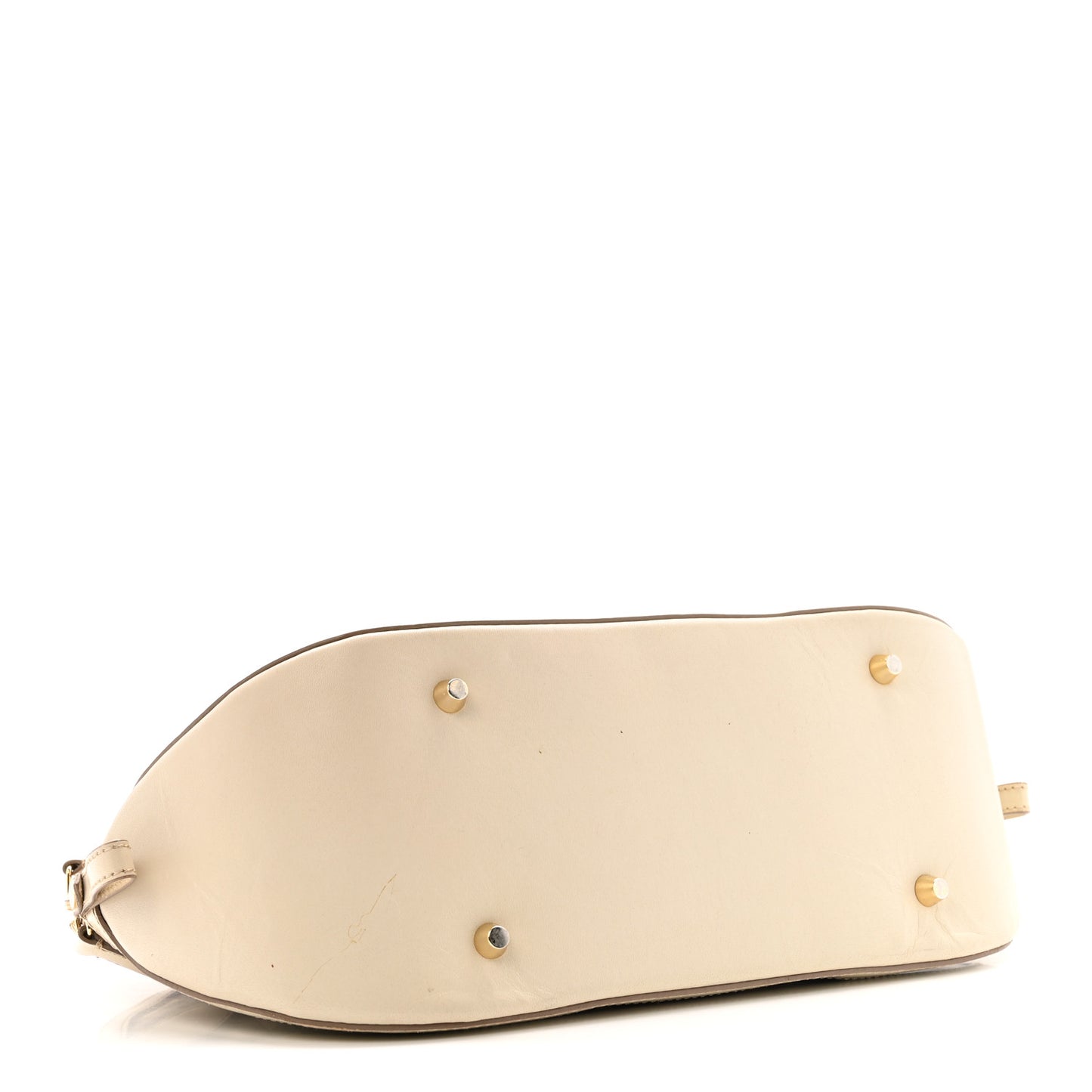 Haymarket Check Small Orchard Bowling Bag White