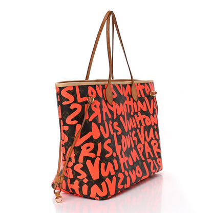 Louis Vuitton Monogram Graffiti Neverfull GM Orange 2 of 6