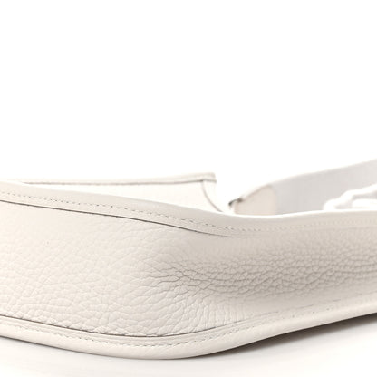Hermes Taurillon Clemence Amazone Evelyne TPM New White 9 of 10