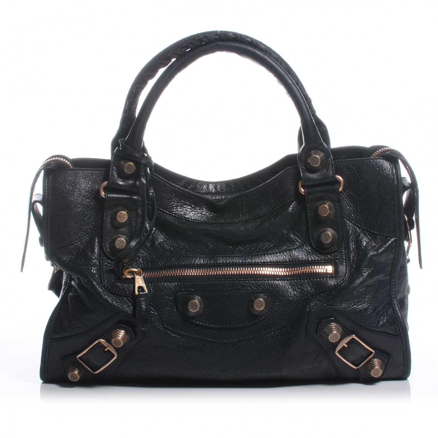 Balenciaga Agneau Giant 21 Rose Gold Hardware City Black 1 of 8