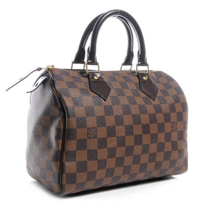 Louis Vuitton Damier Ebene Speedy 25 3 of 8