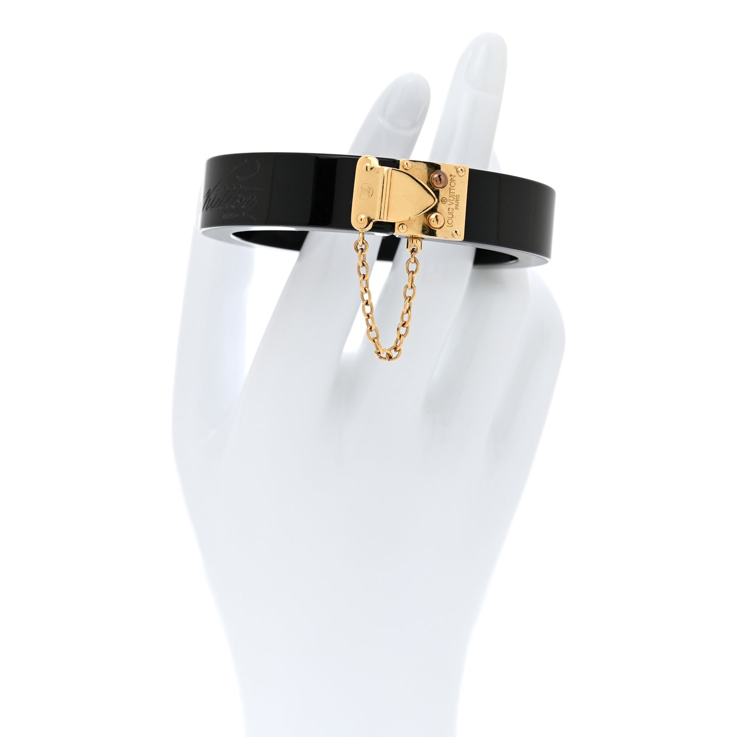 Lock Me Bracelet Black