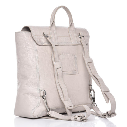 3.1 Phillip Lim 3.1 Textured Calfskin Pashli Backpack Feather 3 of 6