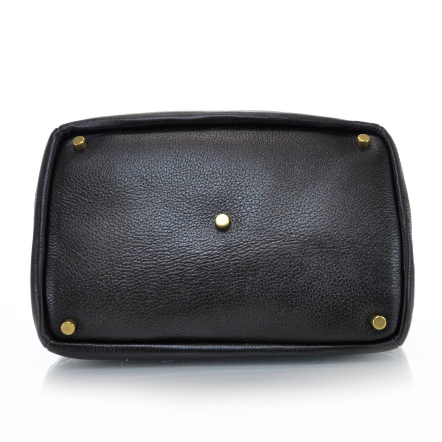 Saint Laurent Leather Overseas Tote Brown 5 of 10