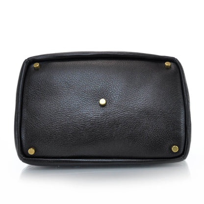 Saint Laurent Leather Overseas Tote Brown 5 of 10