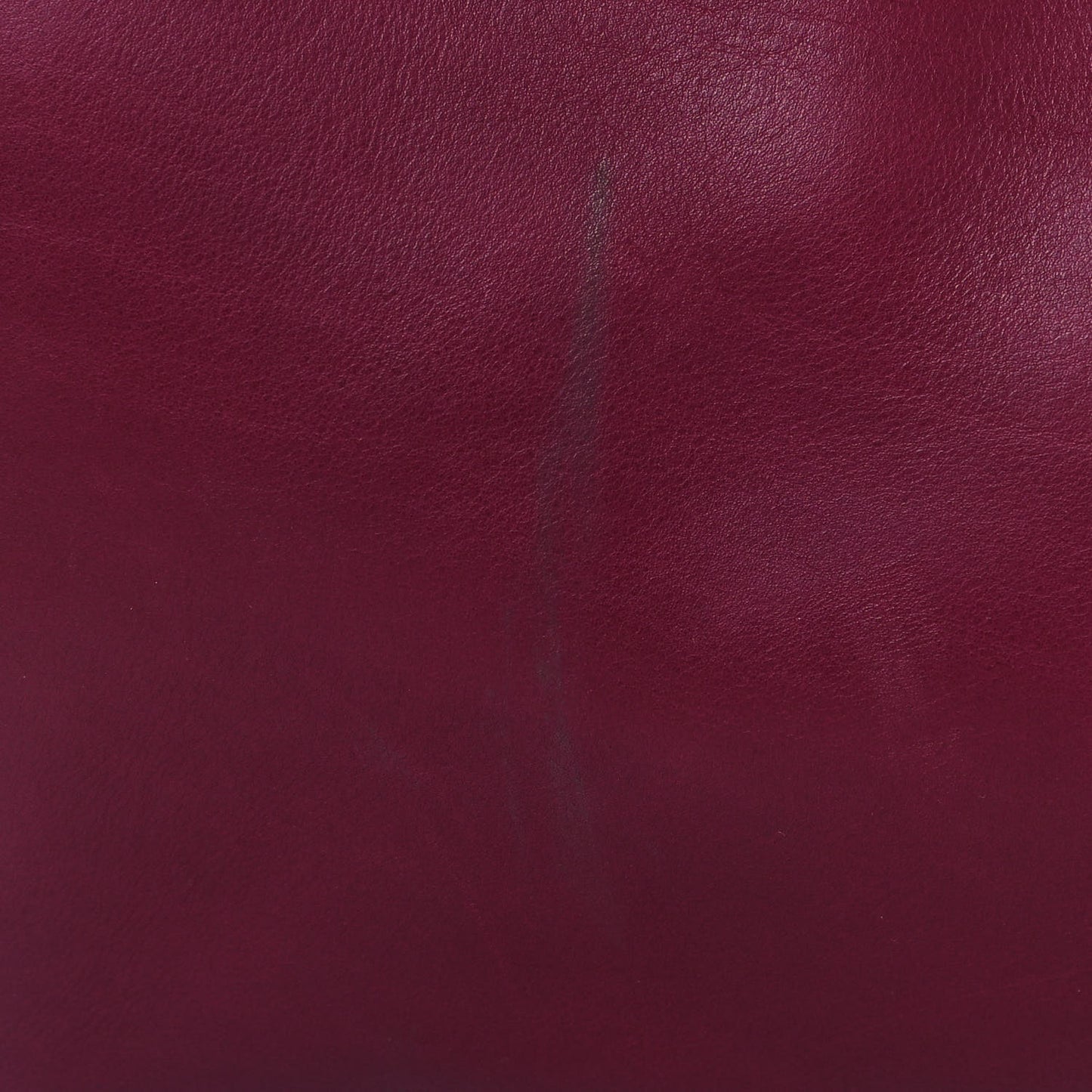 Calfskin Medium Stirrup Top Handle Bag Burgundy