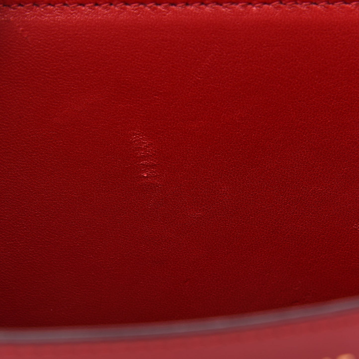 Box Calfskin Medium Classic Box Flap Bag Red