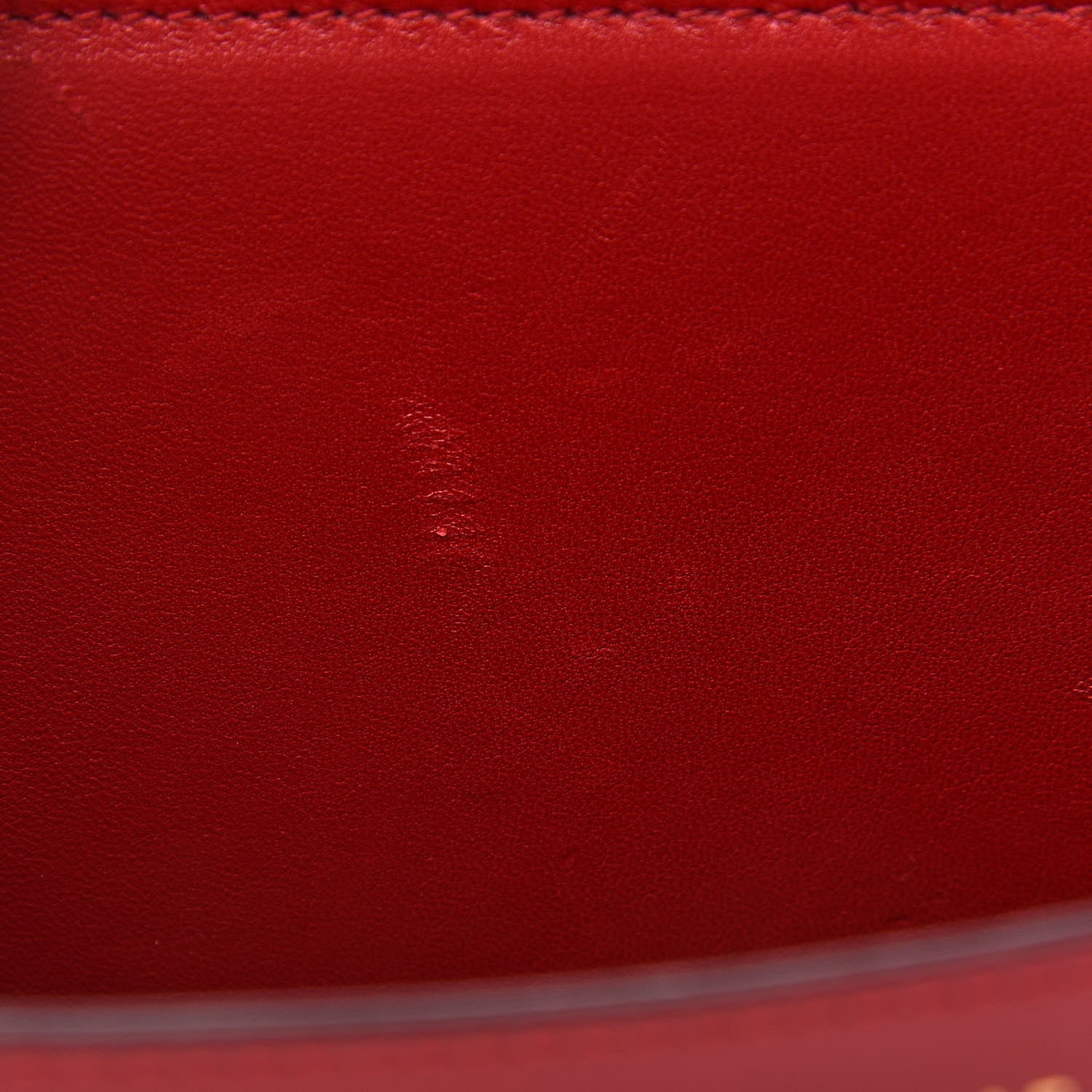 Celine Box Calfskin Medium Classic Box Flap Bag Red 10 of 12