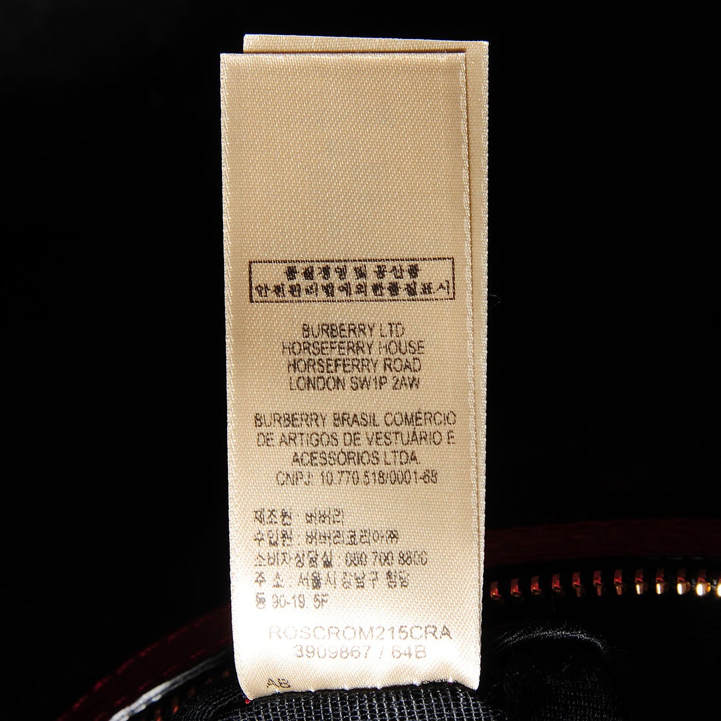 Heritage Grain Medium Woodbury Tote Military Red