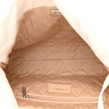 Chanel Shiny Calfskin Quilted Small Chanel 22 White 5 of 10