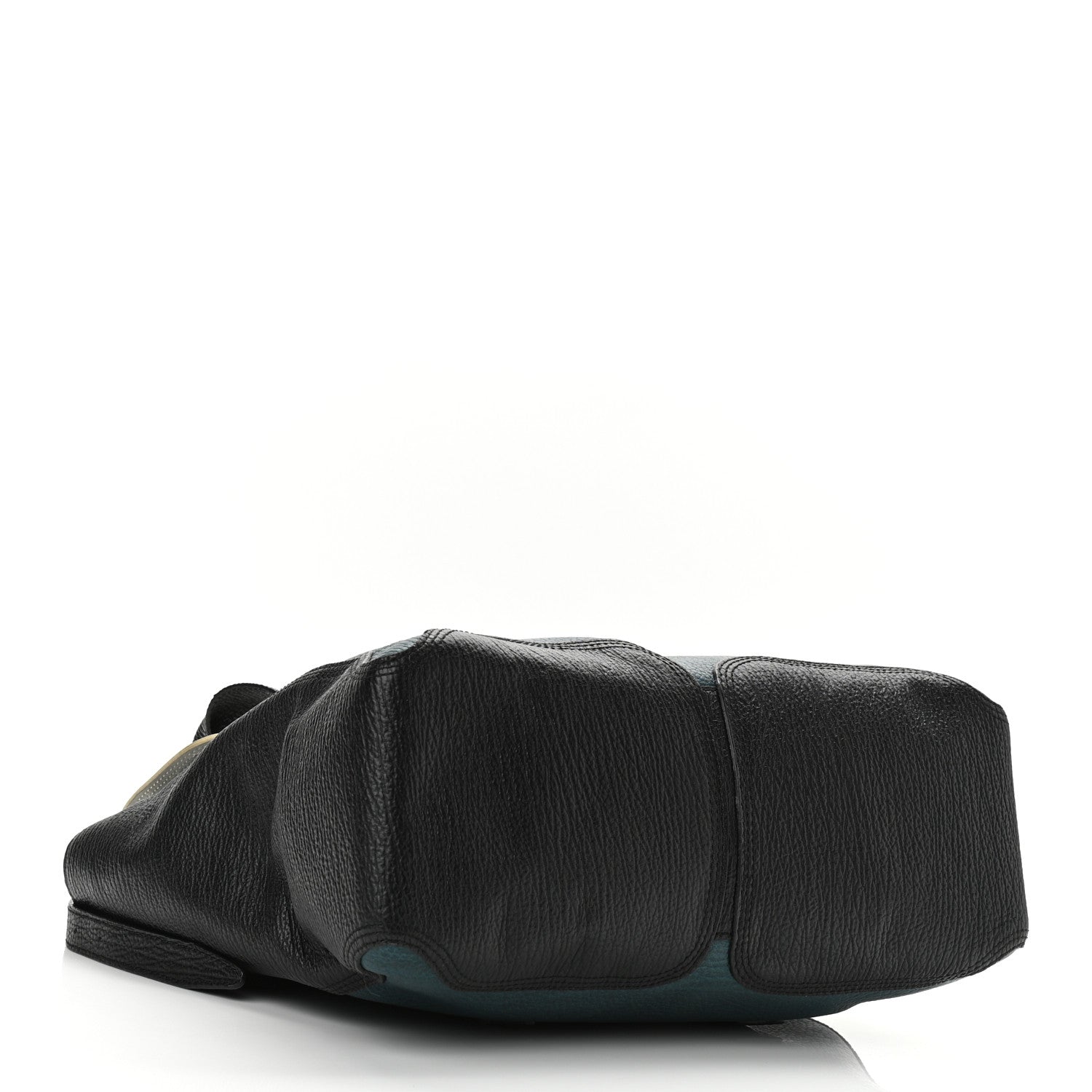3.1 Phillip Lim Textured Calfskin Colorblock Large Pashli Satchel Dark Teal 3 of 10