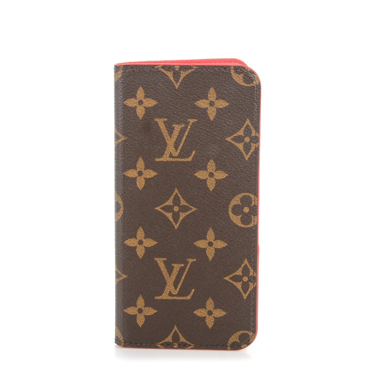 Monogram iPhone 6 Plus Folio Case Rouge