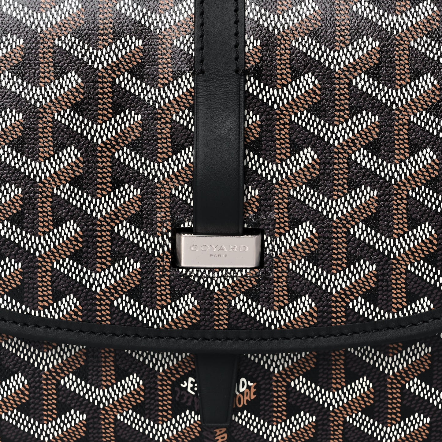Goyardine Belvedere II PM Messenger Bag Black