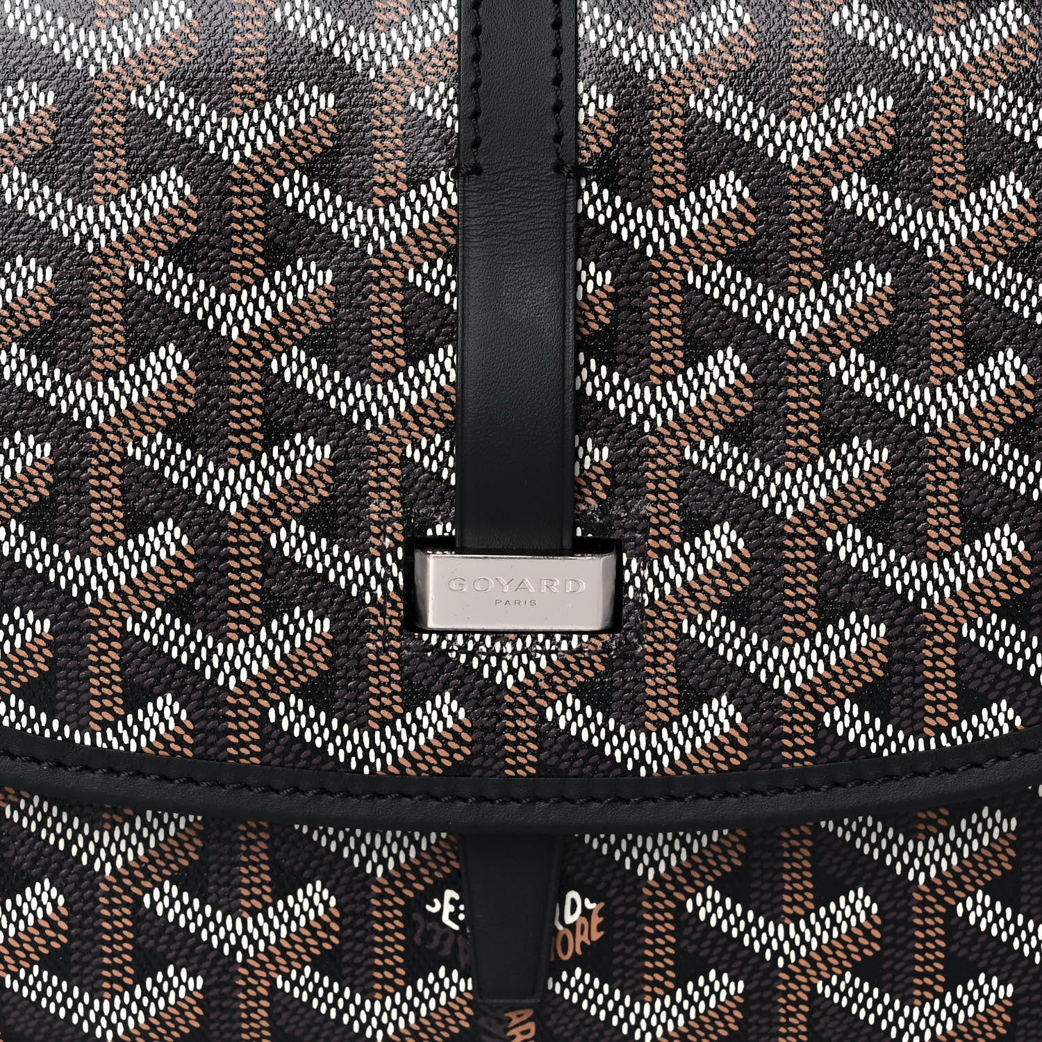 Goyard Goyardine Belvedere II PM Messenger Bag Black 7 of 9