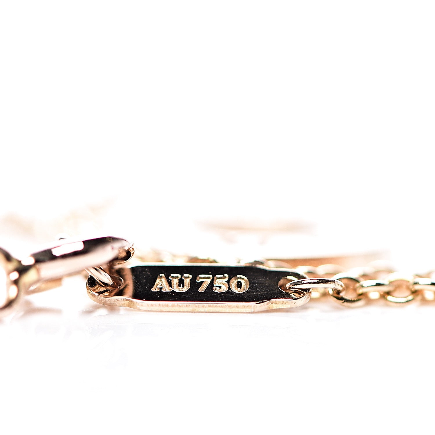 Tiffany 18K Rose Gold Diamond Atlas Pierced Bracelet 4 of 5