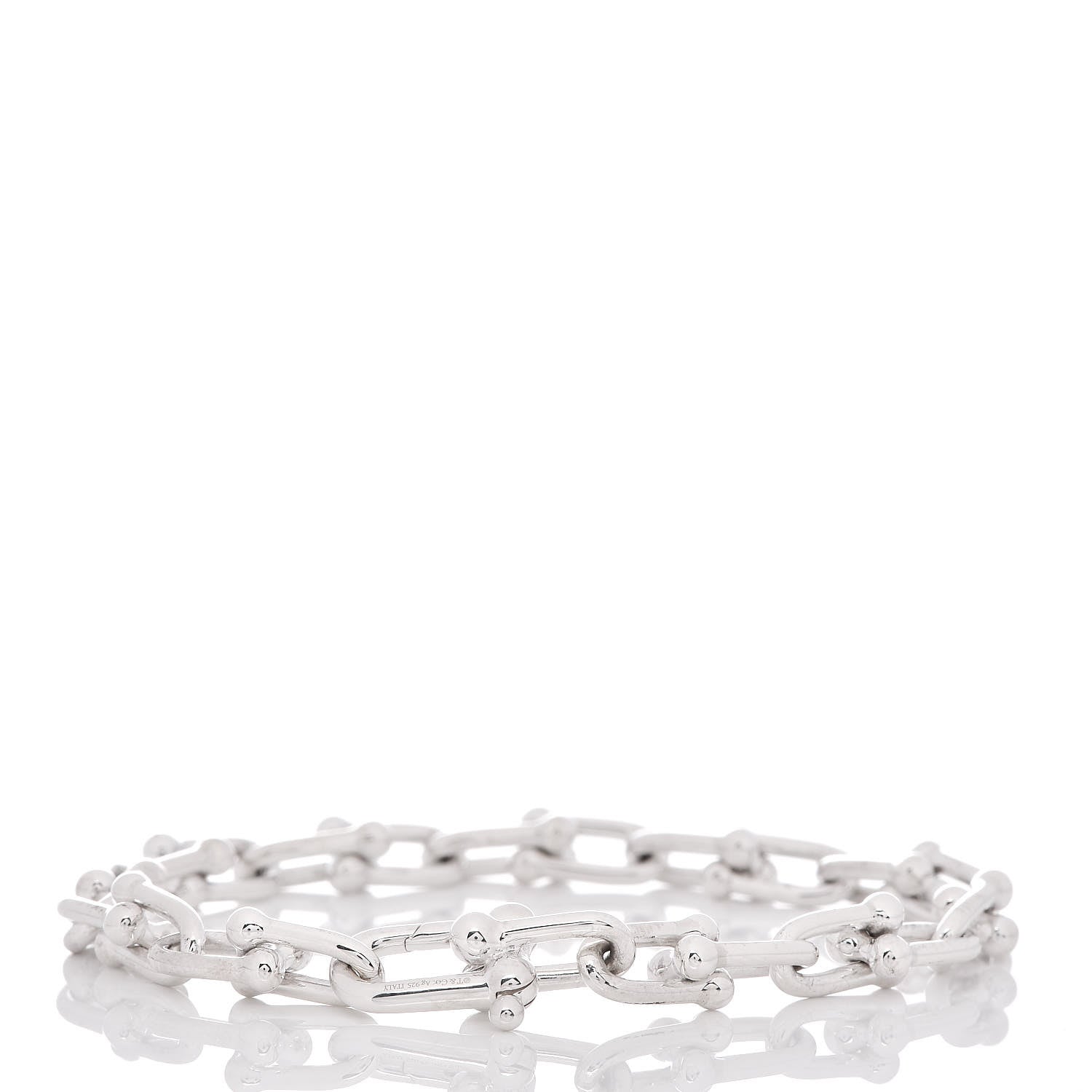 Tiffany Sterling Silver Small HardWear Link Bracelet 3 of 5