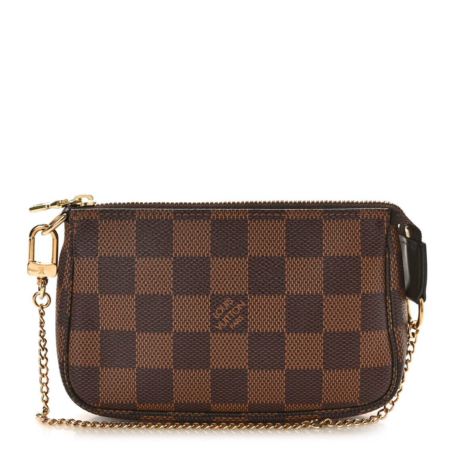 Louis Vuitton Damier Ebene Mini Pochette Accessories 1 of 10