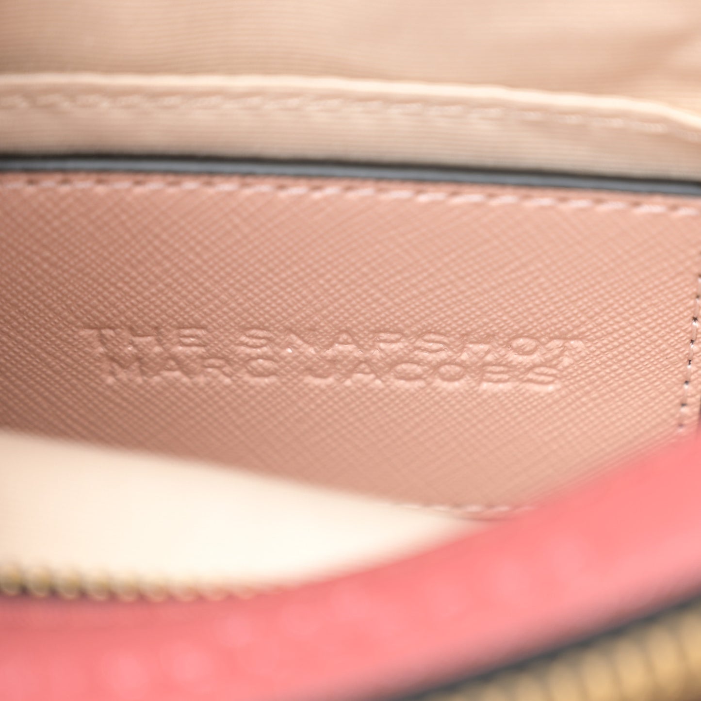 Saffiano Small Snapshot Camera Bag New Rose