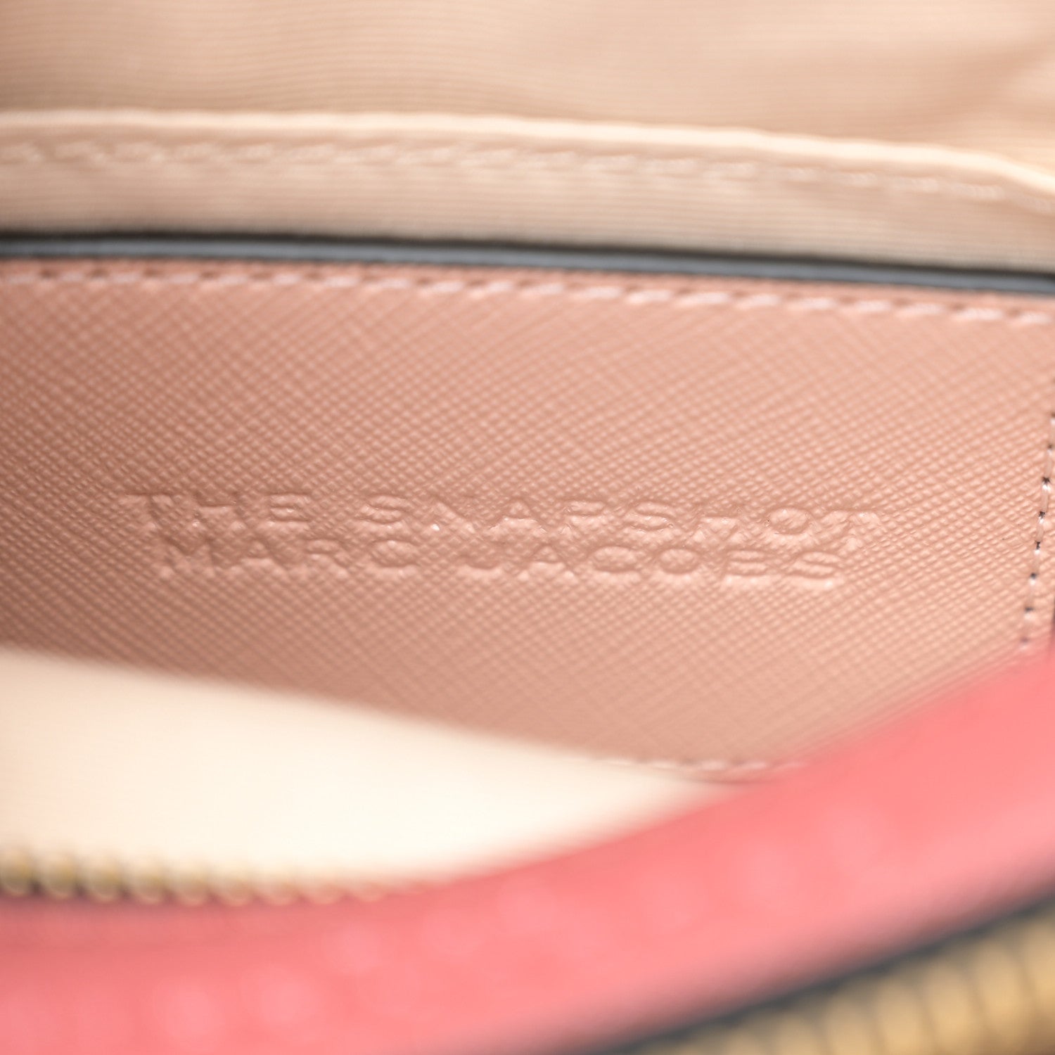 Marc Jacobs Saffiano Small Snapshot Camera Bag New Rose 7 of 13