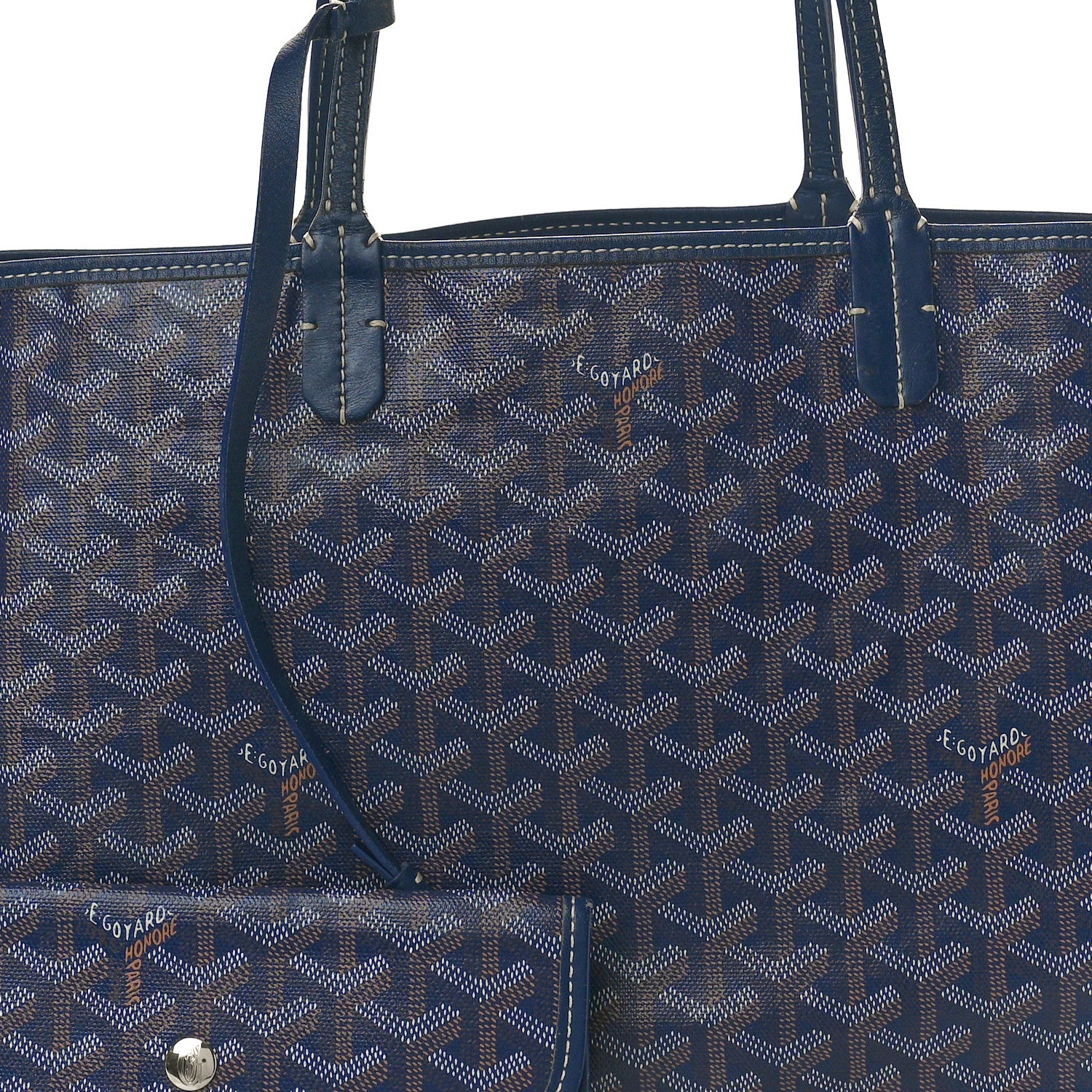 Goyard Goyardine Saint Louis PM Navy 8 of 12