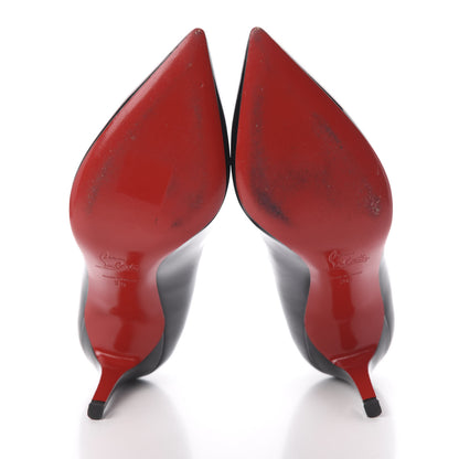 Christian Louboutin Patent Pigalle 85 Pumps 36 Black 5 of 11