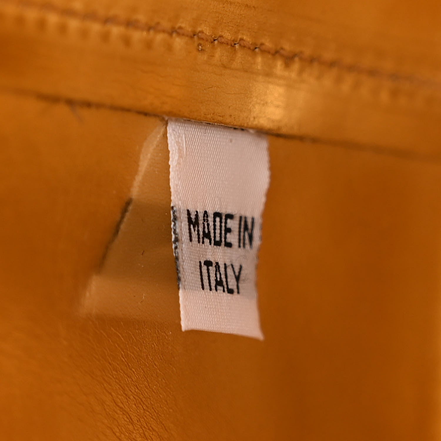 Mansur Gavriel Vegetable Tanned Calfskin Bucket Bag Black Oro 7 of 10