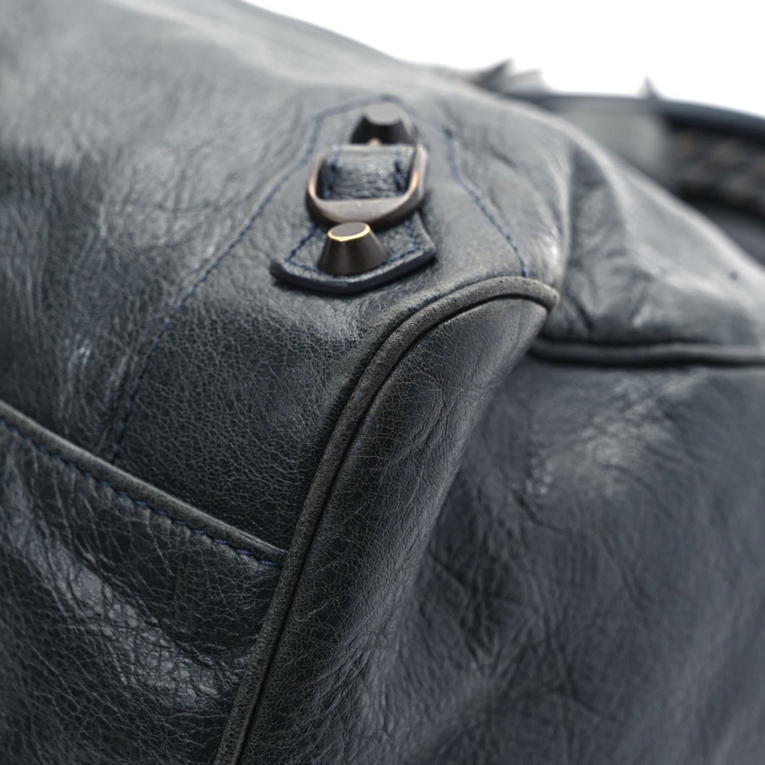 Balenciaga Agneau Classic Hardware Velo Anthracite 12 of 14