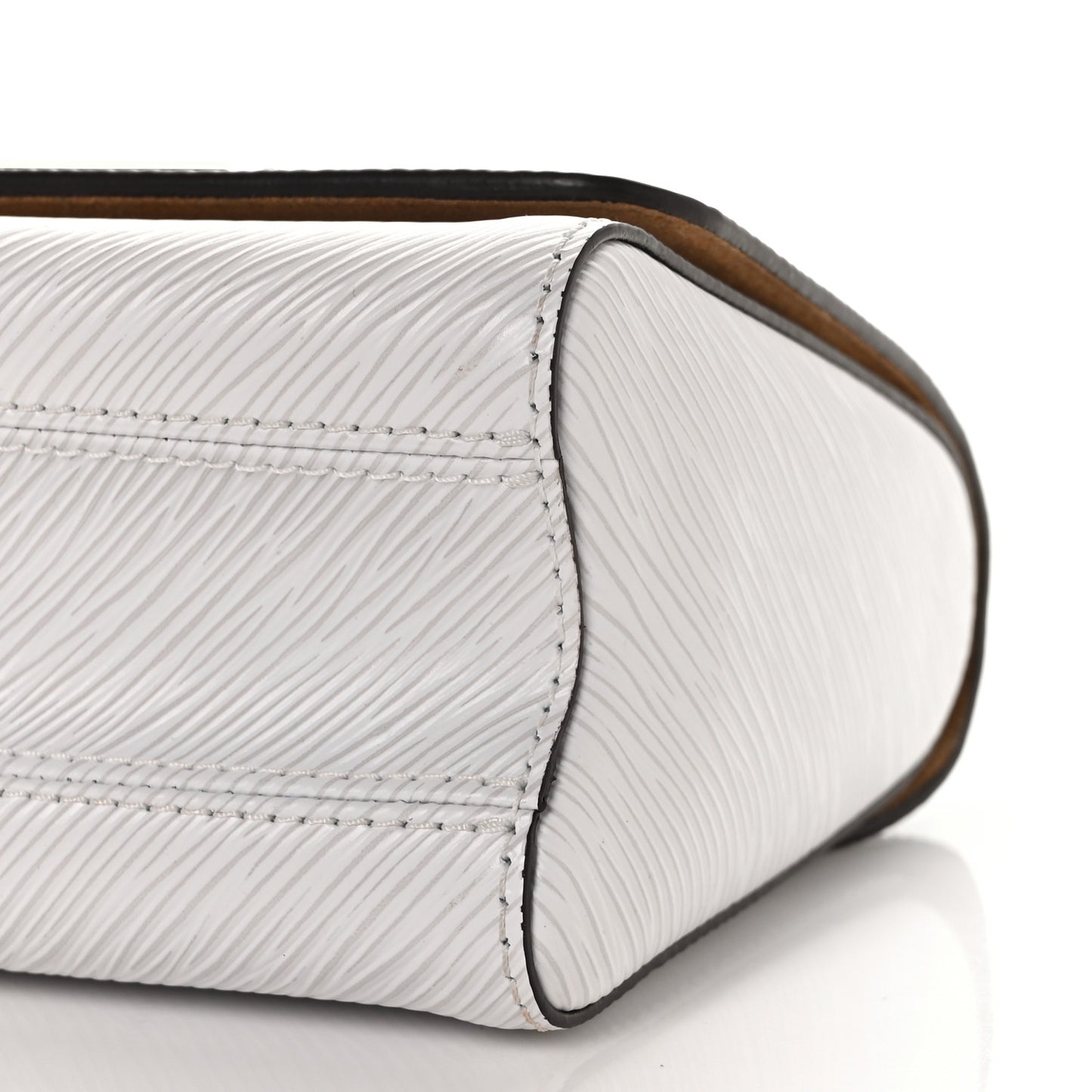 Epi Twist Shoulder Bag MM White