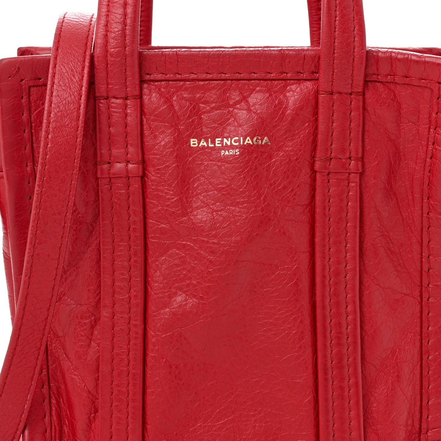 Agneau Arena XXS Bazar Shopper Tote Rouge Cardinal