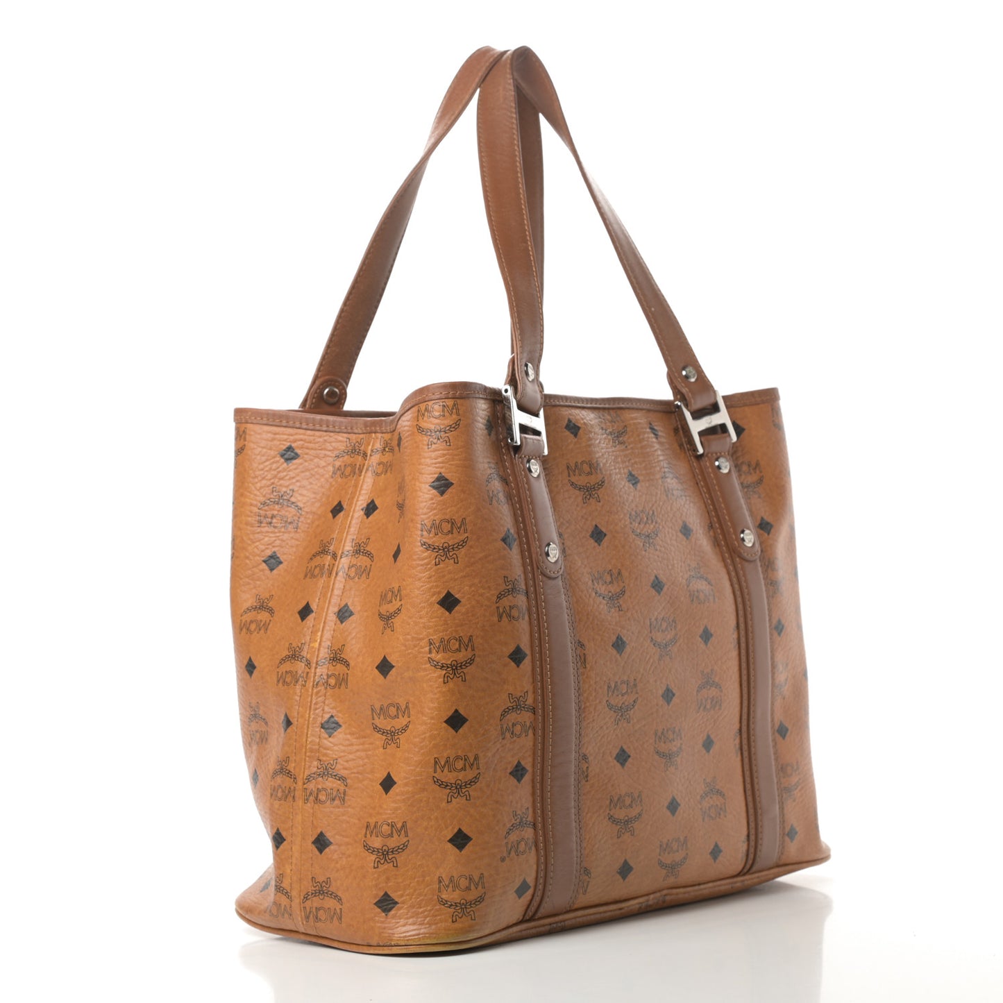 Visetos Shopping Tote Cognac