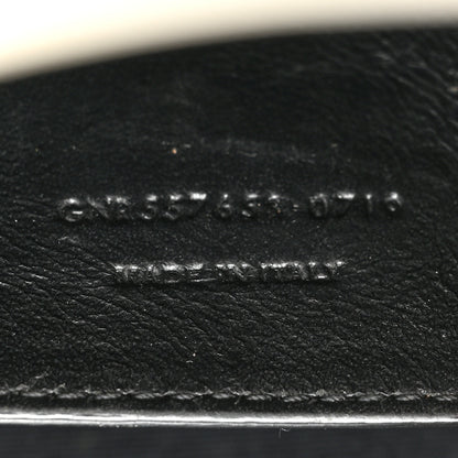 Saint Laurent Shiny Calfskin Medium Uptown Tote White 8 of 19