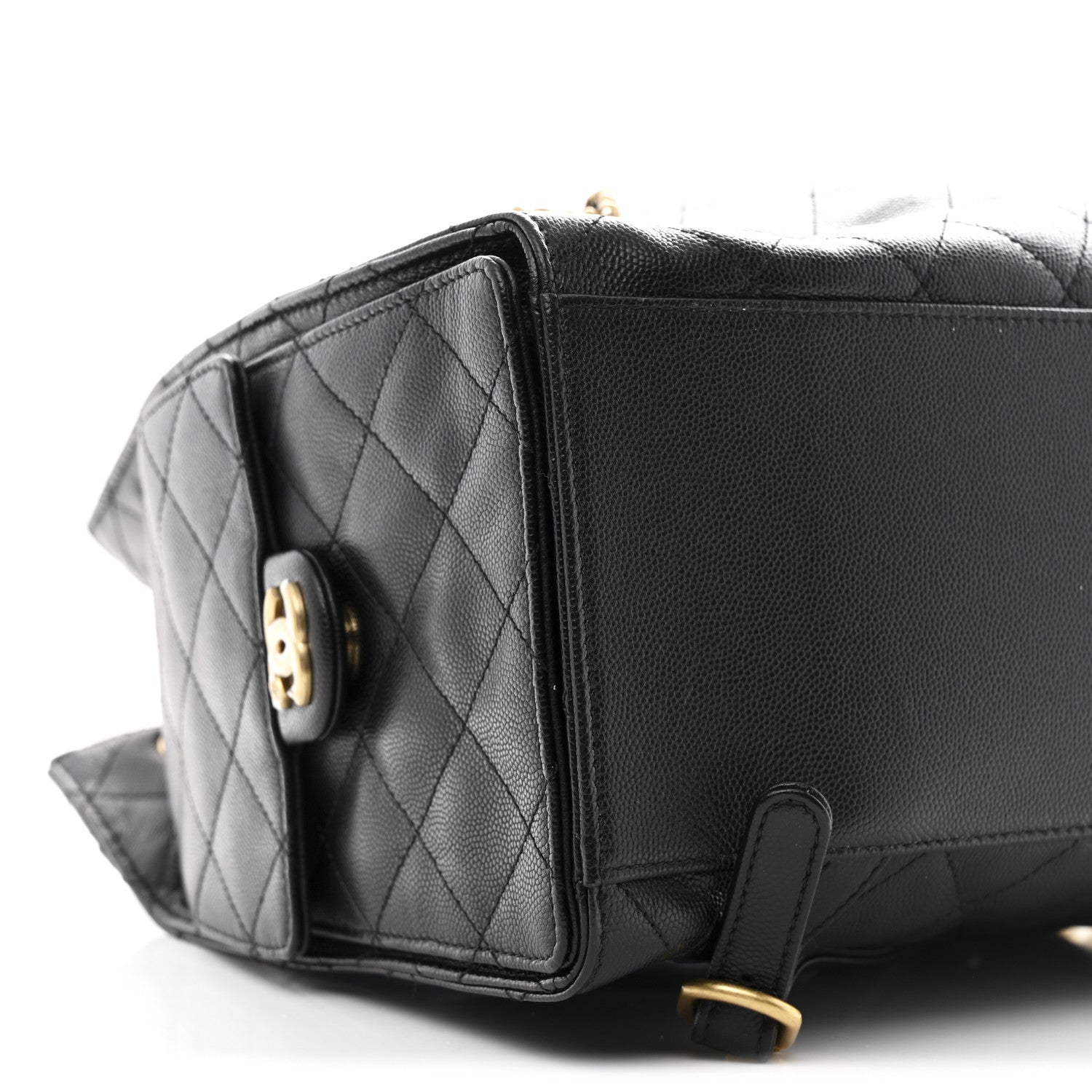 Chanel Caviar Quilted Large Chanel 25 Backpack Black 9 of 11